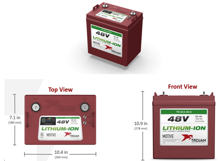 筑梦"锂"想 随Trojan而行 西恩迪超骏48V GC2锂离子电池发布 筑梦"锂"想 随Trojan而行 西恩迪超骏48V GC2锂离子电池发布
