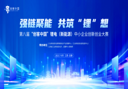 第八届“创客中国”锂电（新能源）中小企业创新创业大赛火热报名中！