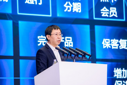 福田汽车副总经理王术海发表讲话