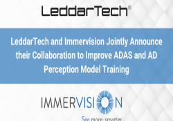 LeddarTech和Immervision宣布合作 加速ADAS和AD感知模型训练