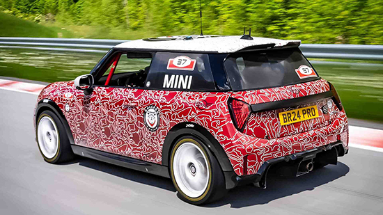 全新MINI JCW原型车将于6月1日正式亮相