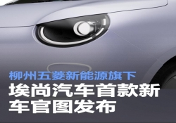 柳州五菱新能源 “埃尚汽车” 首款新车官图惊艳亮相