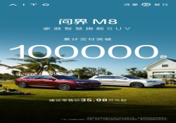 赛力斯魔方技术平台技术赋能 问界M8交付超10万